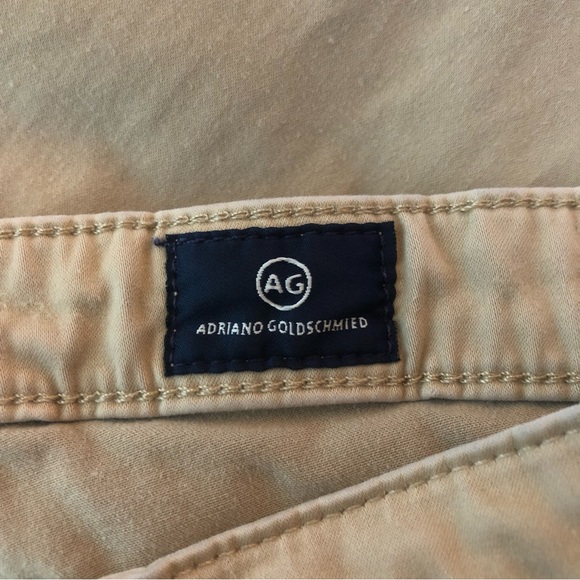 Adriano Goldschmied The Prima Mid-Rise Cigarette Cropped Skinny Khaki Pants - Picture 11 of 13